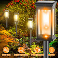 Solarleuchte LED Solarlampe Garten Rasen Beleuchtung Warmweiß Solar Wegeleuchte