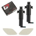 2x Scheinwerfer Teleskopdüse Blenden Set links rechts für BMW 3er E92 E93 05-10