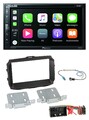 Pioneer DVD 2DIN MP3 DAB Bluetooth USB Autoradio für Alfa Giulietta 940 Facelift