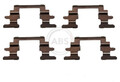 A.B.S. 1236Q Accessory Kit, disc brake pad for CITROEN,JEEP,MITSUBISHI,PEUGEOT