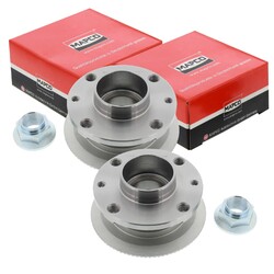 2x MAPCO RADLAGER-SATZ HINTEN passend für ALFA ROMEO 164 FIAT CROMA LANCIA THEMA