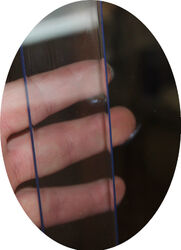 PVC Streifen für Lamellen Vorhang 8,78 €/m Streifenvorhang 30 cm StallvorhangBläulich- transparent oder helltransparent