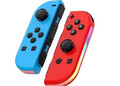 TOP Joy Con Controller links u. rechts mit LED kompatibel Nintendo Switch joycon