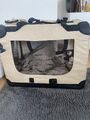 TecTake Faltbare Hundetransportbox Transportbox