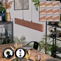 HOFSTEIN Fugelsta Hängeleuchte Pendelleuchte Hängelampe Pendellampe Holz Dimmbar