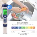 5 in1 Digital Messgerät PH/EC/TEMP/SALT/TDS Tester Pen Trinkwasser Prüfer