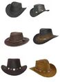 Cowboy-Outback-Hüte aus echtem australischem Western aus echtem Leder alle Farben und Größen