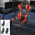 GAMING STUHL MIT KOPFSTÜTZE RACING BÜROSTUHL CHAIR DREHSTUHL SPORTSITZ 150KG DE