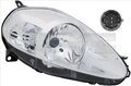 TYC 20-0850-25-2 Hauptscheinwerfer links für ABARTH,FIAT
