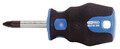 KS TOOLS ERGOTORQUEplus Schraubendreher, kurz, PH2 (159.1026)