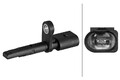 Hella 6PU358218-481 Sensor, Raddrehzahl hinten links rechts für AUDI VW