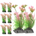  10 Pcs Aquatische Dekoration Künstliche Pflanzen Aquariumdekoration