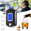 Alkoholtester Promilletester LCD-Anzeige Alcohol Tester Polizeigenau Mundstücke