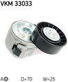 SKF VKM33033 Spannrolle für Keilrippenriemen Spannrolle für Keilriemen 