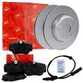 TRW Bremsscheiben Ø345mm + Beläge hinten passend für BMW X5 E70 F15 F85 X6 F16