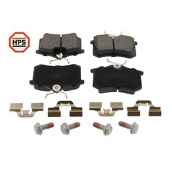 1x Bremsbelagsatz, Scheibenbremse MAPCO 6492HPS passend für AUDI CITROËN FIAT