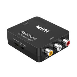 Rca Cvbs Av Zu Hdmi 1080P Videoaudio Composite Konverter Mini Adapter Hdtv/ ⑱