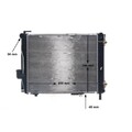 CR 257 000S Kühlmittelkühler MAHLE geeignet für MERCEDES-BENZ