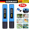 2Pcs PH-Teststift Analysator Säuregradmesser Wasserqualität Wassertester präzise