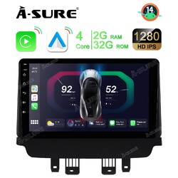 2G+32G Android 14 Autoradio Für Mazda 2 2014-2023 GPS Navi CarPlay RDS SWC WIFI