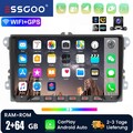 KAM+9" Autoradio Android 14 CarPlay GPS Navi Für VW GOLF 5 6 Touran Passat Caddy