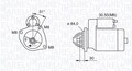 MAGNETI MARELLI Starter 063521093070 passend für IVECO
