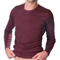 HERMKO 3640 Herren Basic langarmshirt Bio-Baumwolle longsleeve Shirt Rundhals 