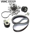 SKF Wasserpumpe + Zahnriemensatz VKMC 03319 für OPEL COMBO Großraumlimousine K9