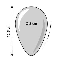 * bis 25 cm großes Ei  Ball, Spielei eiförmiges Hundespielzeug der absolute Spaß