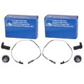 2X ATE ABS-SENSOREN HINTEN PASSEND FÜR BMW 1 3 LINKS+RECHTS | 24.0711-6418.3