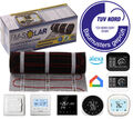 Elektrische Fußbodenheizung 150W/m² elektro Bodenheizung TWiIN Fliese Bad 1m²