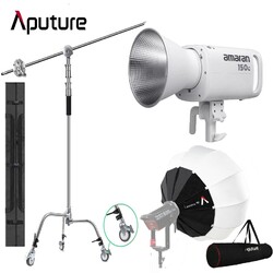 Amaran 150c 150W RGBWW LED Video Licht 2500K-7500K + Lantern 90cm + C Stand Bag 