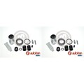 2x AUTOFREN BREMSSATTEL RAPARATUR-SATZ HINTEN passend für ALFA ROMEO 145 146