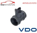 LUFTMASSENMESSER VDO 2803550144302 A FÜR VAUXHALL ASTRA V,CORSA II,AGILA I