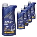 5 Liter Mannol 2-Takt Plus Motoröl teilsynthetisches Mischöl Motorradöl Scooter