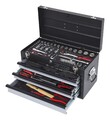 KS Tools 1/4"+1/2" CHROMEplus Universal-Werkzeug-Satz, 99-teilig Zollmaße