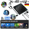 Externes CD/DVD Laufwerk USB3.0+Type-C Brenner Player Mit PC Laptop Windows 11