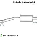 für BMW 3er 316 318 320 E90 E91 Mitteltopf Auspuff Auspuffanlage Anbausatz a*