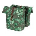 Basil Fahrrad Doppelpacktasche Ever-Green Thymian Grün 28x16x35cm 28-38 Liter