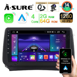 DAB 64G Android14 GPS Radio Navi FM Autoradio für Opel Zafira Tourer C 2011-2016