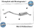 Endschalldämpfer für VW T4 Transporter IV 1.9D 2.0 2.4D 2.5 Auspuff Montagesatz