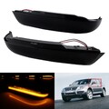 2x Schwarz flügel spiegel blinker für VW Touareg 7L6,7L7,7LA BJ.2002/10-2006/12