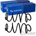 2X SACHS FAHRWERKSFEDERN VORNE PASSEND FÜR BMW X3 LINKS+RECHTS