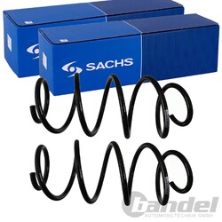 2X SACHS FAHRWERKSFEDERN VORNE PASSEND FÜR BMW X3 LINKS+RECHTS