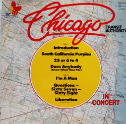 Chicago live in Concert, Indroduction/ South California Purples/ ...