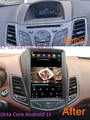 Android 13 CarPlay Autoradio 9.7" GPS WIFI Für Ford Fiesta 2009-2016 DSP BT DAB+