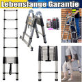 Teleskopleiter Anlegeleiter Leiter Klappleiter Stehleiter Mehrzweckleite 150kg