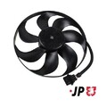 1x Lüfter, Motorkühlung JP GROUP 1199101300 passend für AUDI SEAT SKODA VW