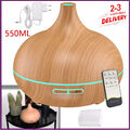 LED Ultraschall Luftbefeuchter Humidifier Raumbefeuchter Duftöl AromaDiffuser