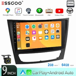 Für Benz CLS E-Class W211 W219 2+64G Android 13 Autoradio GPS RDS Carplay Kamera